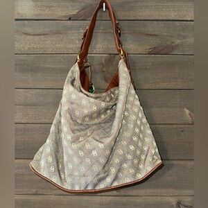 DOONEY & BOURKE Brown and Gray Designer Women's Bag